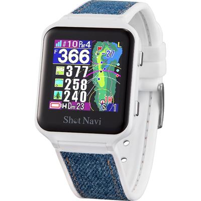 Shot Navi AIR EX 20 г Сенсорный GPS для гольфа Сделано в Японии (Выстрел Нави) [Белые] Сверхлегкие часы,