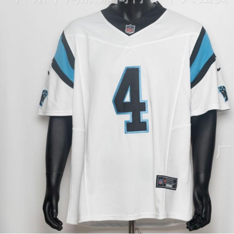 NFL Panthers 3rd Gen Jersey Mens 4 9 Football Rugby Shirt Embroidered Sports Top