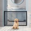 Dog Blocking Door Net Portable Folding Pet Isolation Barrier Safety Fence Access
