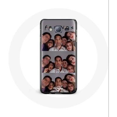 Coque - Samsung - Galaxy A3 - Souple - Gris - Friends Selfie