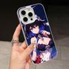 HSR Seele Jelly Двухслойный Белый Чехол для Мобильного Телефона для iPhone 17 16 15 14 13 12 11 Air Pro Max Plus Защитный