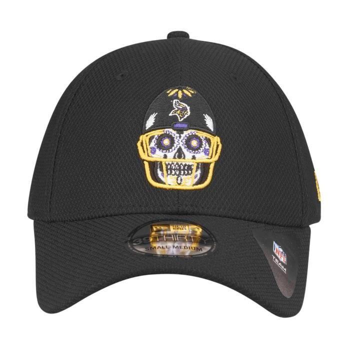 New Era 39Thirty Stretch-Fit Diamond Cap - NFL SUGAR SKULL