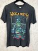 Футболка Megadeth Rust In Peace 90-х, Тур 1990, Трэш-метал группа, Черная, Размер M, 50/50, Унисекс