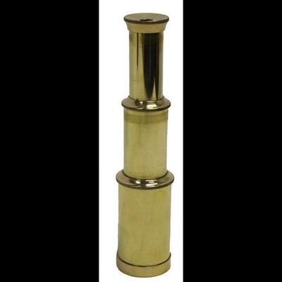 Винтажная мини-ручная подзорная труба, морской маленький латунный телескоп, навигационный коллекционный карманный подзорный стакан, корабельный телескоп