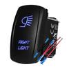 12V 24V Boat Trim Tabs Switch (ON)-OFF-(ON) Momentary Rocker Switch Waterproof Blue Light ON-OFF Toggle Switch With Harness Switches4
