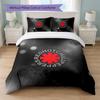 Red Hot Chili Peppers Принт 3 шт. Комплект постельного белья Пододеяльник с двумя наволочками Мягкое постельное белье для домашней спальни