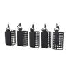 5Pcs Round Square Fishing Feeder Cage Fishing Tackle Trap Bait Basket Durable Fishings Lure Cage