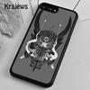 Krajews Japanese Hannya Mask Phone Case Cover For iPhone 17 Air 16 15 14 plus 12 13 pro max coque Shell Fundas
