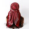 Europe and the United States hot-selling polka dot silk scarf square scarf 91 versatile bag head women's headscarf scarf wholesale