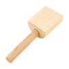 Wooden Mud Hammer Portable Pottery Mud Plate Smooth Clay Paddle Hammer  Shaping Porcelain Cup