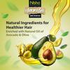 Nisha Herba Gel Hair Colour Gel Original Black 500ml+500ml Non-Drip Vegan Formula Long-Lasting Shine