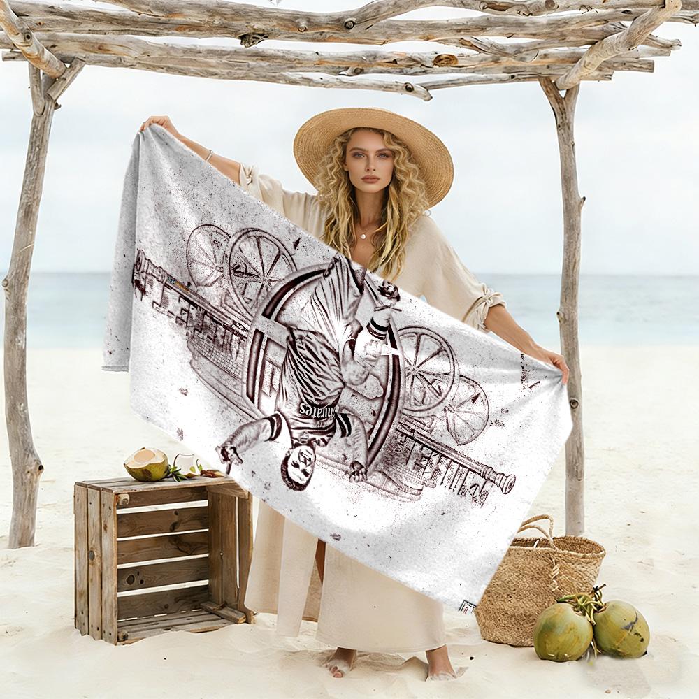Borussia Dortmund Player Beach Towel Super Soft Microfiber Quickdry Fabric Comfortable Lightweight Perfect for Traveling Yoga Camping and Swimming