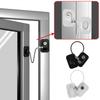 Refrigerator Lock Adhesive Freezer Door Lock Child Safety Cupboard Lock with Key Cabinet Lock Strong
