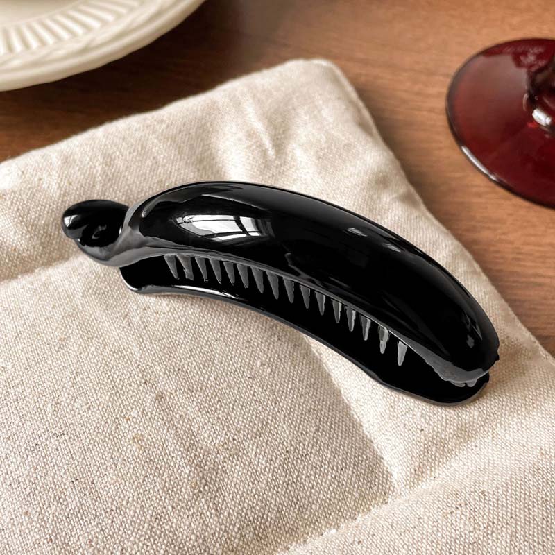 Желейный цвет Зажим-банан Заколка для волос Застежка для хвостика Держатели для хвостика Заколки Заколки для волос Женские Девичьи Заколки Аксессуары для волос