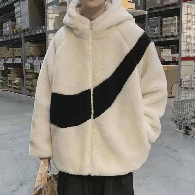 2024 Trendy Korean Style Youth Cotton Hooded Jacket for Couples - Autumn/Winter Fashion