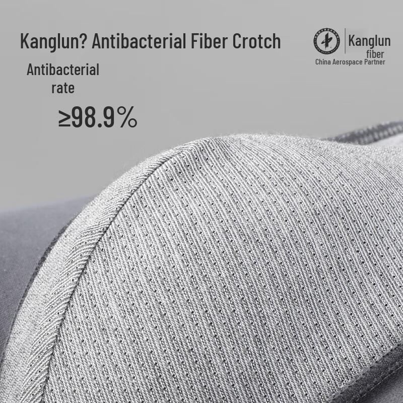 SEPTWOLVES Мужские антибактериальные боксеры-брифы из эластичного хлопка, 3 шт.