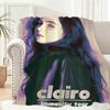 Плед-покрывало Charm Singer C-Clairo Легкий 240г Фланелевое одеяло Мягкое, приятное для кожи для летнего охлаждения