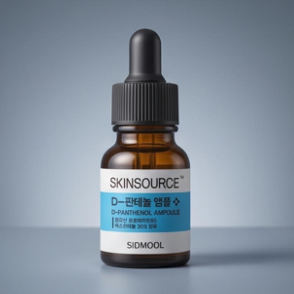 Sidmool / Skin Source D-Panthenol Ampoule / Skin Barrier Strengthening & Calming / 12ml or 32ml / From Korea