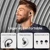 Q38 Беспроводные Bluetooth 5.2 Наушники с заушным креплением и умным цифровым дисплеем заряда батареи