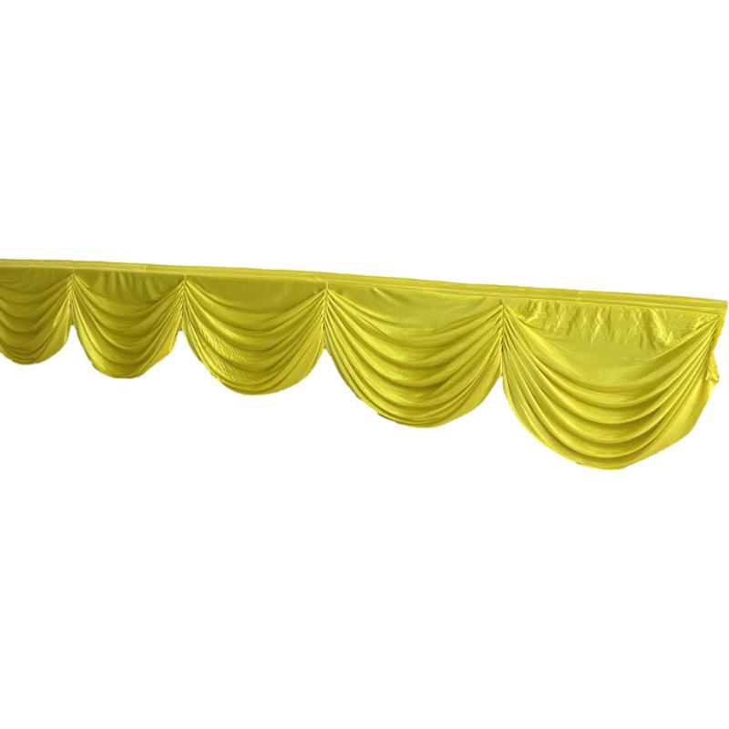 3/6 м Длинная шелковая драпировка из ледяного шелка, свадебный фон для сцены, декор для вечеринки, драпировка, фон для банкета, занавеска, гирлянда