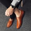 39-47 Мужская кожаная обувь Легкие лоферы Повседневная обувь на плоской подошве Мокасины Обувь для вождения