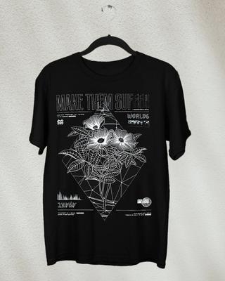 НОВЫЙ Альбом тура 'Make Them Suffer' Подарок для фанатов Размеры от S до 5XL Футболка GC3578 Унисекс Футболка