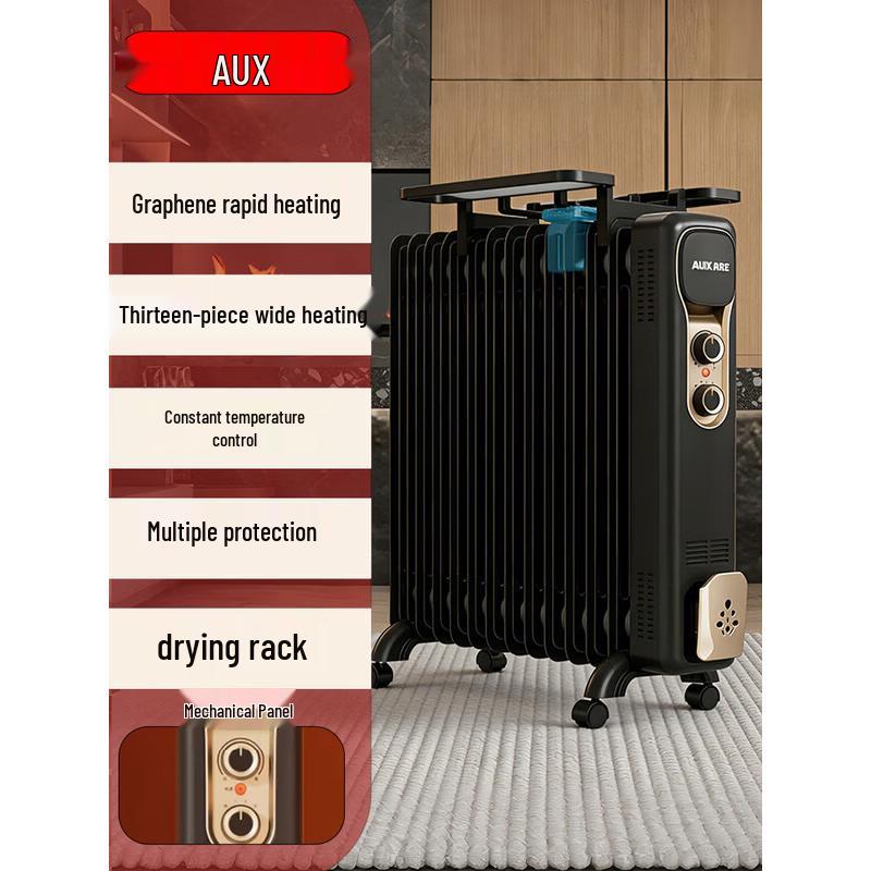 AUX Electric Oil-Filled Radiator Heater