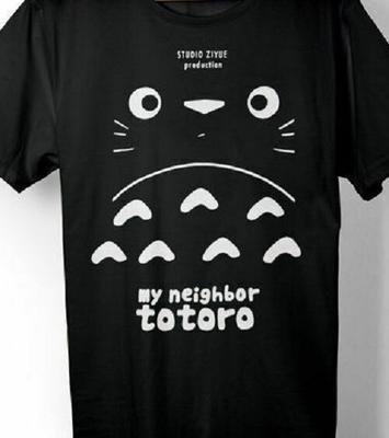 STUDIO GHIBLI Мой сосед Тоторо Аниме футболка