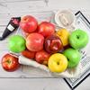 1/6pcs Artificial Apples Decorative Life Like Fake Fruit Photo Props Kitchen Home Decor Craft Food Decor Home Party Decoration