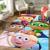 Super Why! Anime Theme Rug Floor Mat for Living Room or Bedroom Soft and Comfortable Carpet a Gift for Birthday and Holiday.