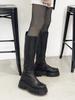 Blanc Sur Blanc Theolong Boots Black