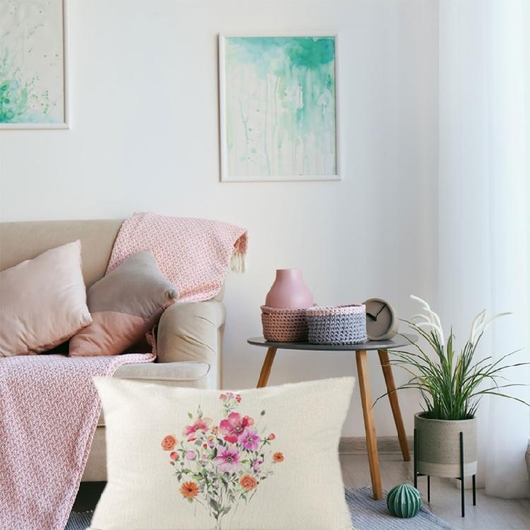 Весенняя наволочка Мягкий удобный чехол для подушек для фермерских домов Дома Спальни