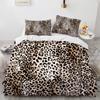Текстура кожи животных Пододеяльник Комплект постельного белья с 3D-принтом тигра, змеи, леопарда, размера King Size для мальчика Комплект постельного белья из полиэстера Пододеяльник