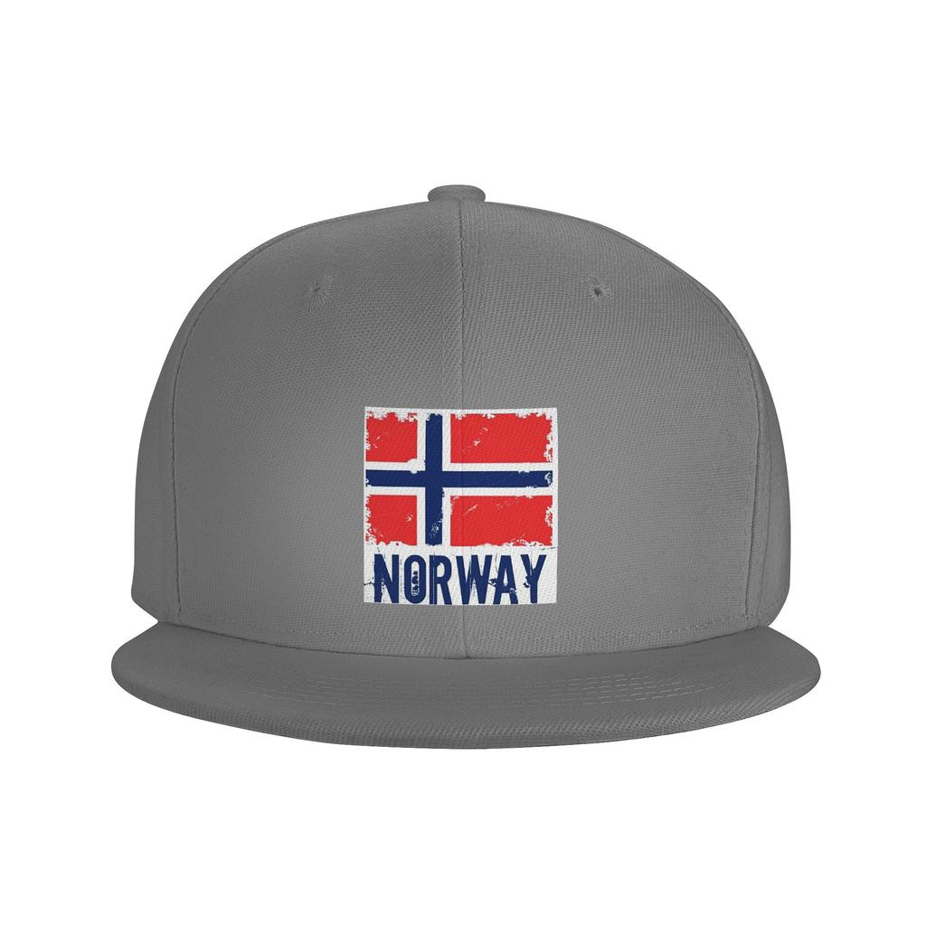 Кепки-бейсболки с флагом Норвегии Snapback Модные бейсболки Дышащие Повседневные Кепки для улицы для унисекс и женщин