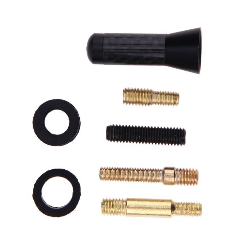 3,5 см универсальная автомобильная FM-антенна для крыши с короткими ручками, радиоприемник из углеродного волокна для маленького автомобиля, автомобильные аксессуары для Mini Cooper