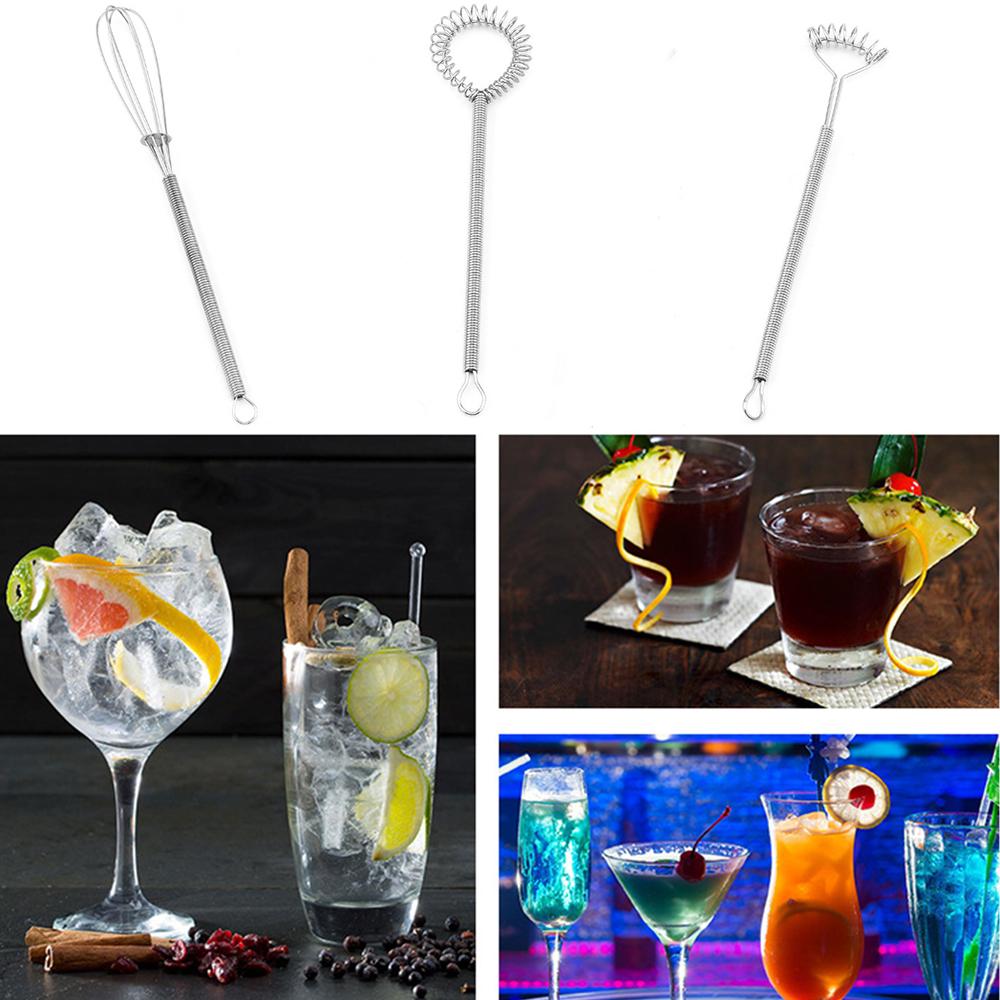 6 шт. легко моющийся пружинный венчик из нержавеющей стали небольшой венчик прочный пружинный мешалка кухонная готовка