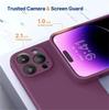 Красный Для Для iPhone 16 Pro Чехол Для iPhone 11 12 13 14 1 Pro Max 12 Mini 7 8 X XS XR Чехол Coque Funda Силиконовый Мягкий ТПУ Задняя Крышка