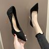 Girl High Heels For Women With Pointed Toe And Slipon Design For Daily Wear