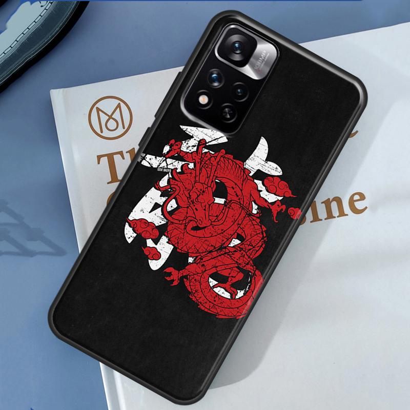 Чехол с китайским драконом для Xiaomi Redmi Note 14 13 11 9 10 12 Pro 9S 10S 11S 12S Redmi 10C 12C 13C 14C
