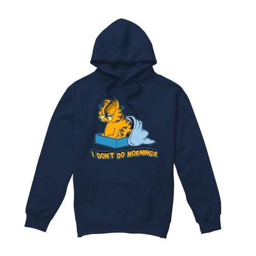 Garfield Mens I Don´t Do Mornings Hoodie