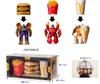 McDonald's X Evangelion Collaboration EVA Japanese Anime Value Set Figure