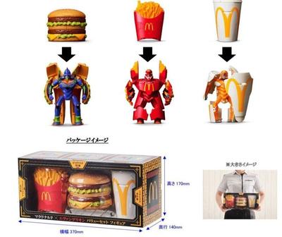 Коллаборация McDonald's x Evangelion ЕВА Японское Аниме Набор с Фигуркой
