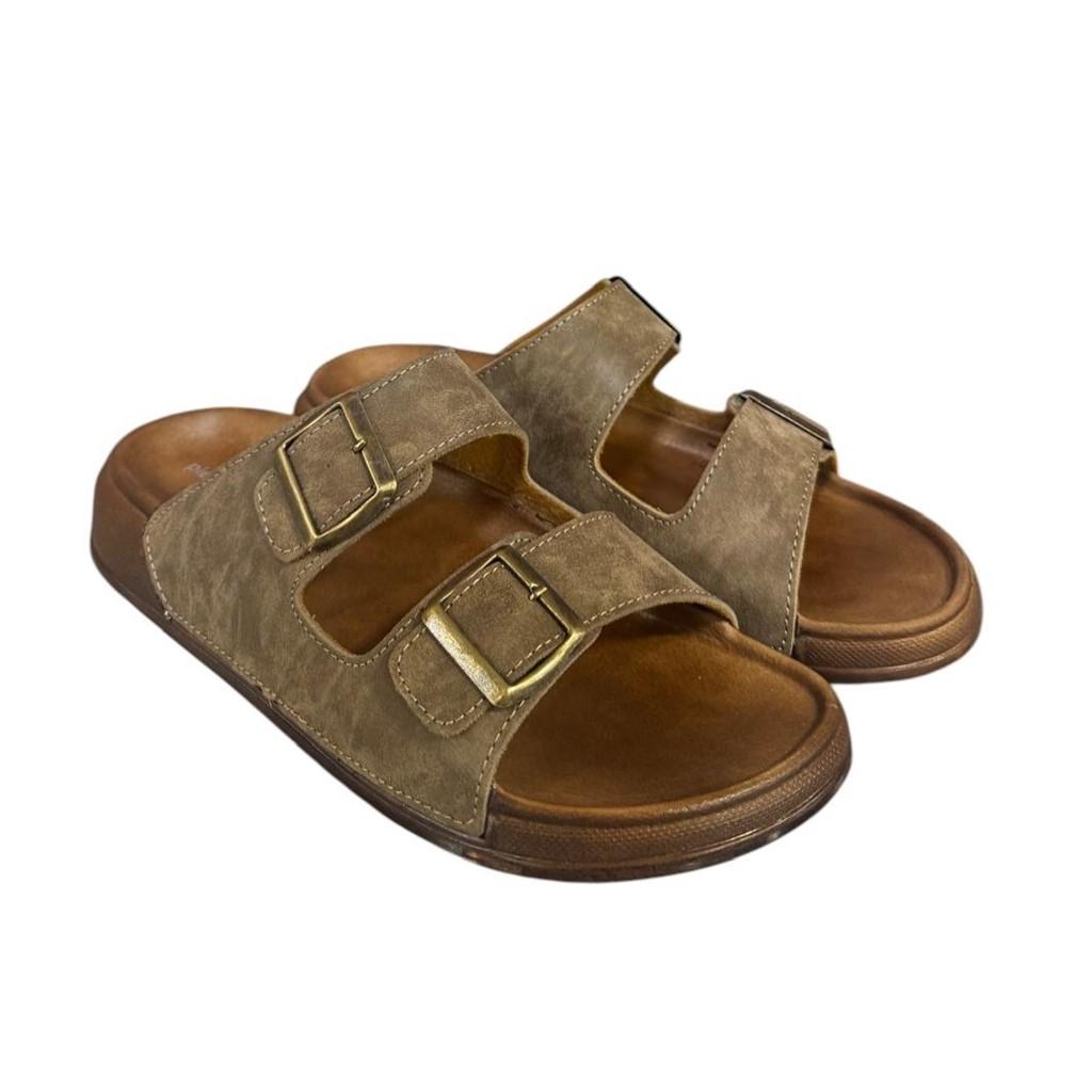 Pierre Cardin Double Banded Anatomical Sole Men's Slippers