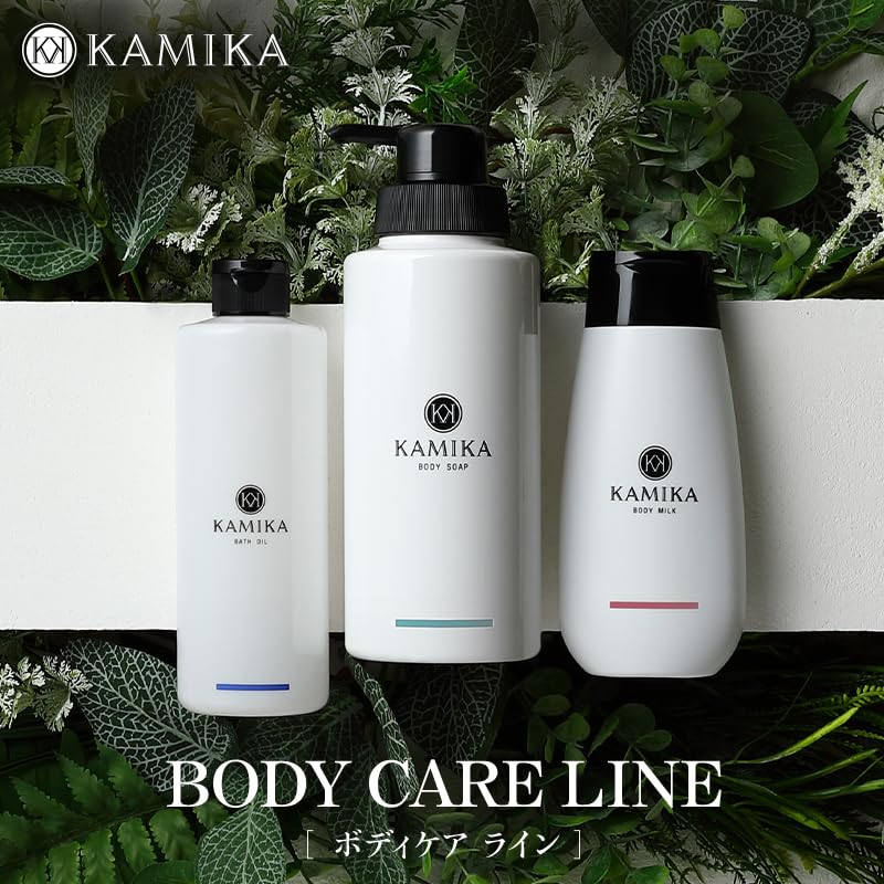 KAMIKA Гель для душа Smooth [Жидкое мыло, Пена-безе, Очищающие компоненты натурального происхождения, Увлажняющий] Аромат Груши и Фрезии 480 мл1 бутылка