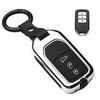 [LETINGFAR] Чехол для ключа Honda Smart Key Case, чехол для ключа с 3 кнопками, силиконовый цинковый сплав, эксклюзивный дизайн Honda, держатель для ключей Honda New Freed Odyssey St