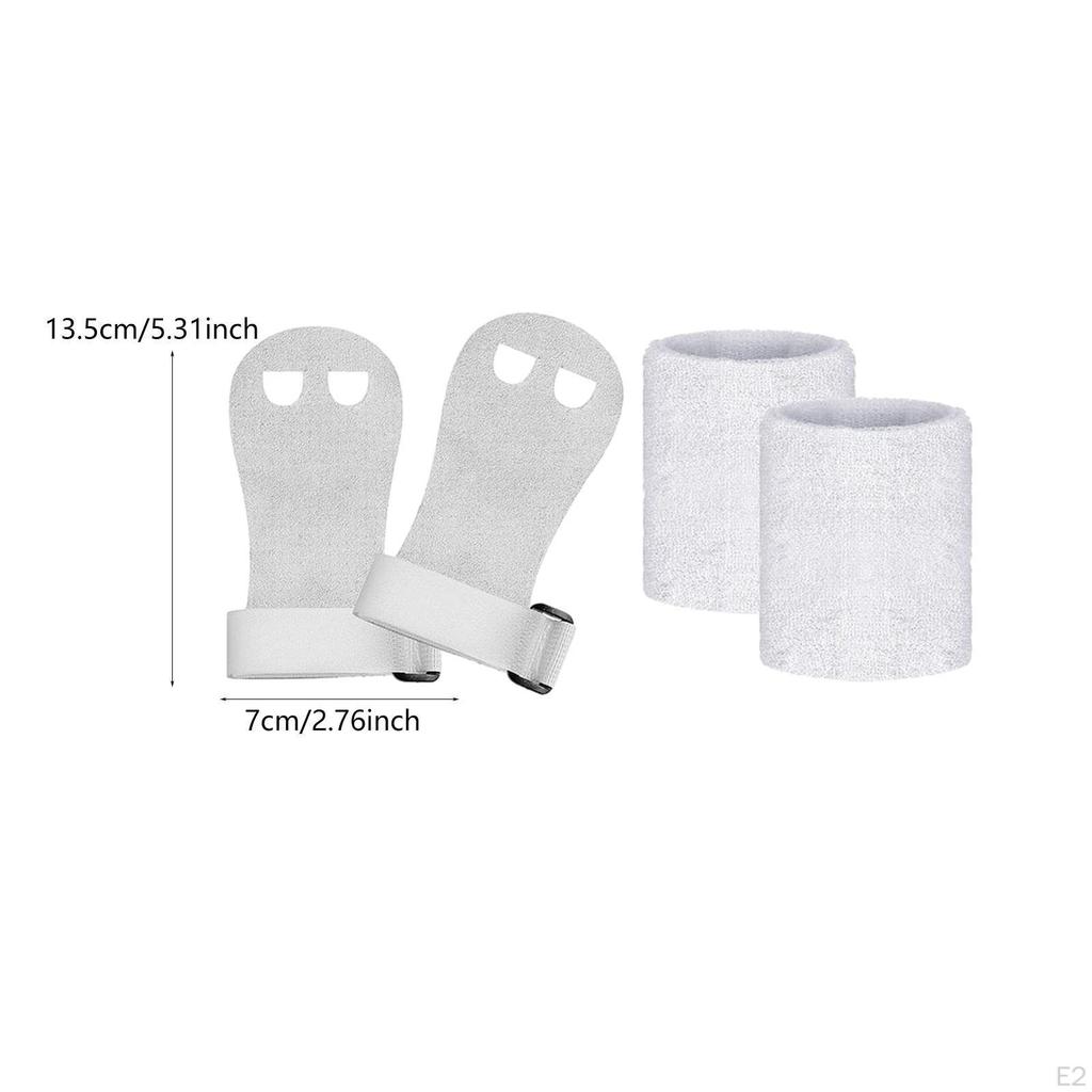 Детские гимнастические перчатки с захватами для рук с регулируемым запястьем