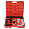 Shock Absorber Spring Compressor Kit Removal Installer Strut Coil Clamp Tool Set