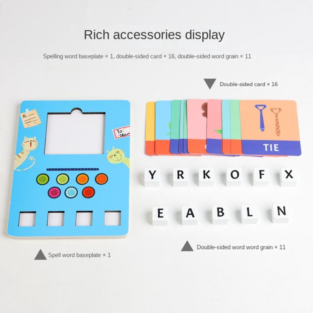 Education Cognition Puzzle Educational Toy Alphabet Classification Letter Recognition Toy Kids