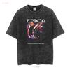 Epica Band The Holographic Principle T Shirt Full Size S 5XL SO678 vintage Washed Comfortable homme Slightly Unisex