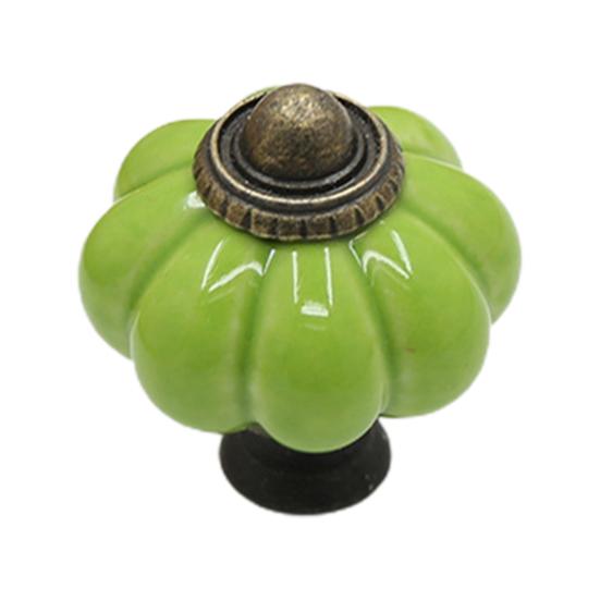 Ручка шкафа креативной формы, износостойкий сплав цинка, ручки шкафа в форме тыквы, мебельная фурнитура для дома